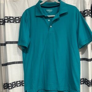 Cutter & Buck Men's Teal Polo Shirt
